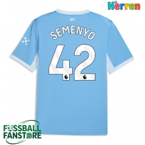 Manchester City Antoine Semenyo #42 Replik Heimtrikot 2026-27 Kurzarm